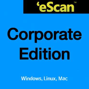 eScan Corporate Edition - 이스캔 기업용 컴퓨터 바이러스 백신